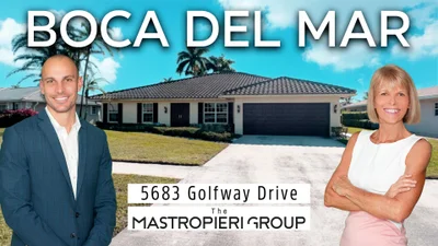 Boca Del Mar Boca Raton Property Tour | 5683 Golfway Dr
